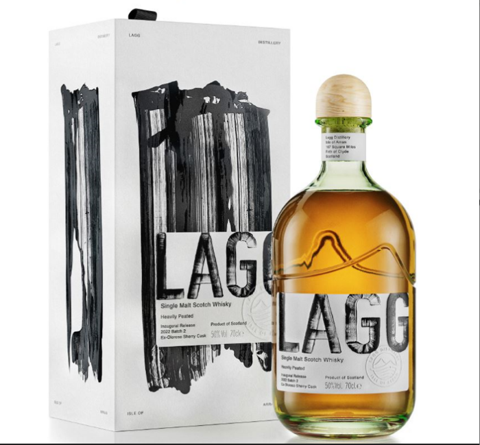 Lagg Heavily Peated Inaugural Release Batch 2: Ex-Oloroso Sherry Cask